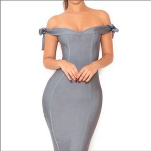 House of CB solaine midi bandage dress
